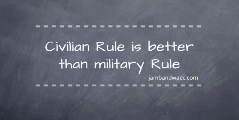 how to write an argumentative essay on military rule is better than civilian rule