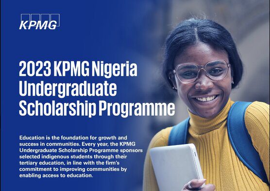 2023 kpmg nigeria undergraduate scholarship programme